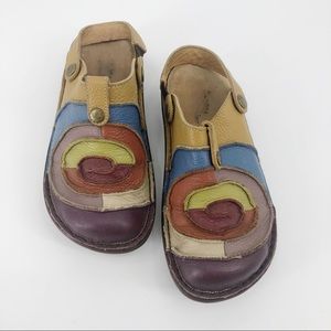 Spring Step Slip On Comfort Clogs ‘Lollipop’ 8